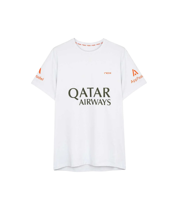 Playera Nox Agustin Tapia Blanca 2024
