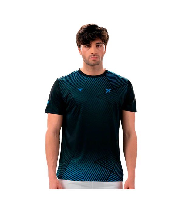 Playera Drop Shot Abian Negro 2024 Campa