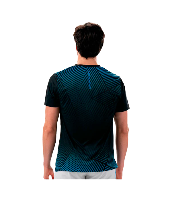 Playera Drop Shot Abian Negro 2024 Campa