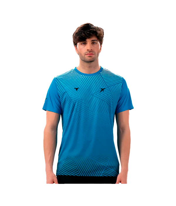 Playera Drop Shot Abian Azul 2024 Campa