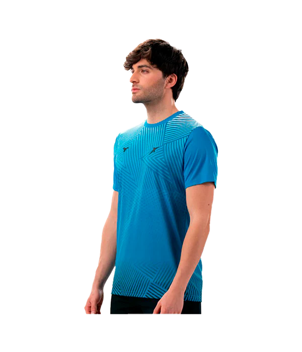 Playera Drop Shot Abian Azul 2024 Campa